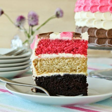Neapolitan Layer Cake
